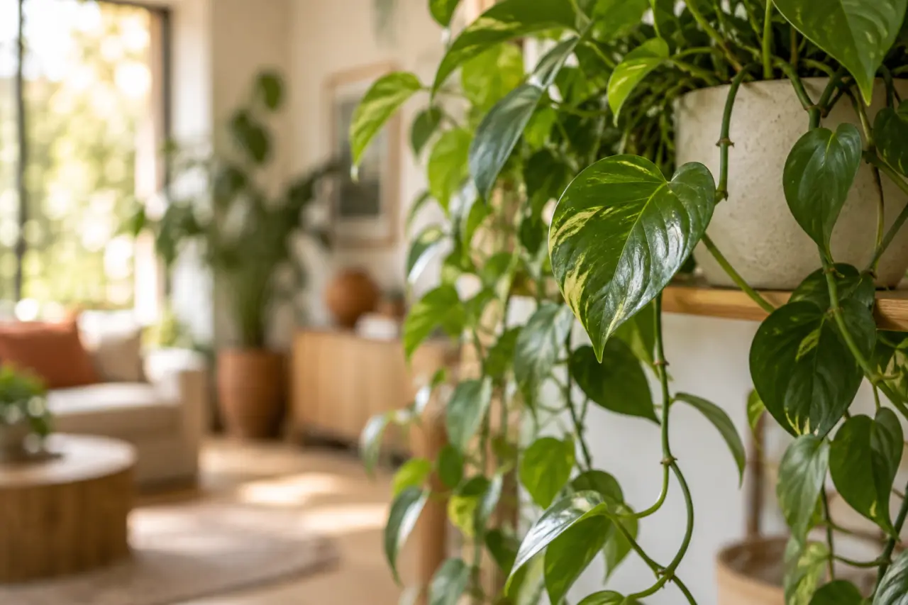 Quelle plante tombante d’intérieur choisir : lumière, arrosage ou facilité d’entretien ?