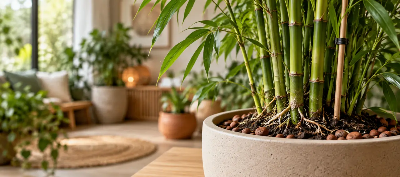 Planter un bambou en pot : 5 gestes pour garder des racines saines et un bac stable