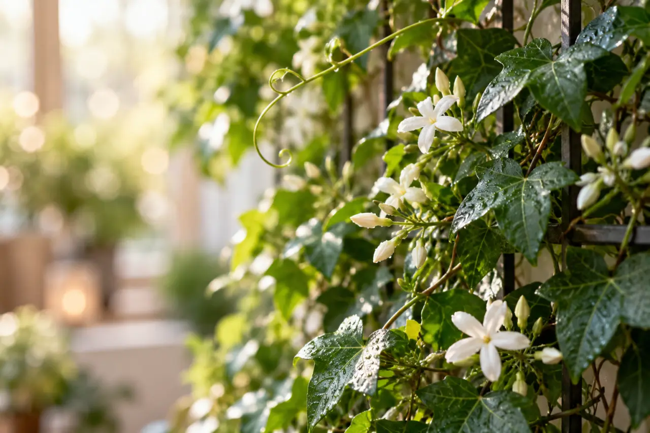 Plantes grimpantes à feuillage persistant : un écran vert, même en hiver ?