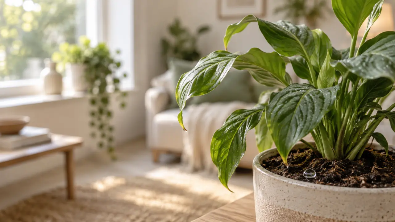 Plantes sans lumière : moins d’eau, plus de lumière pour éviter qu’elles dépérissent
