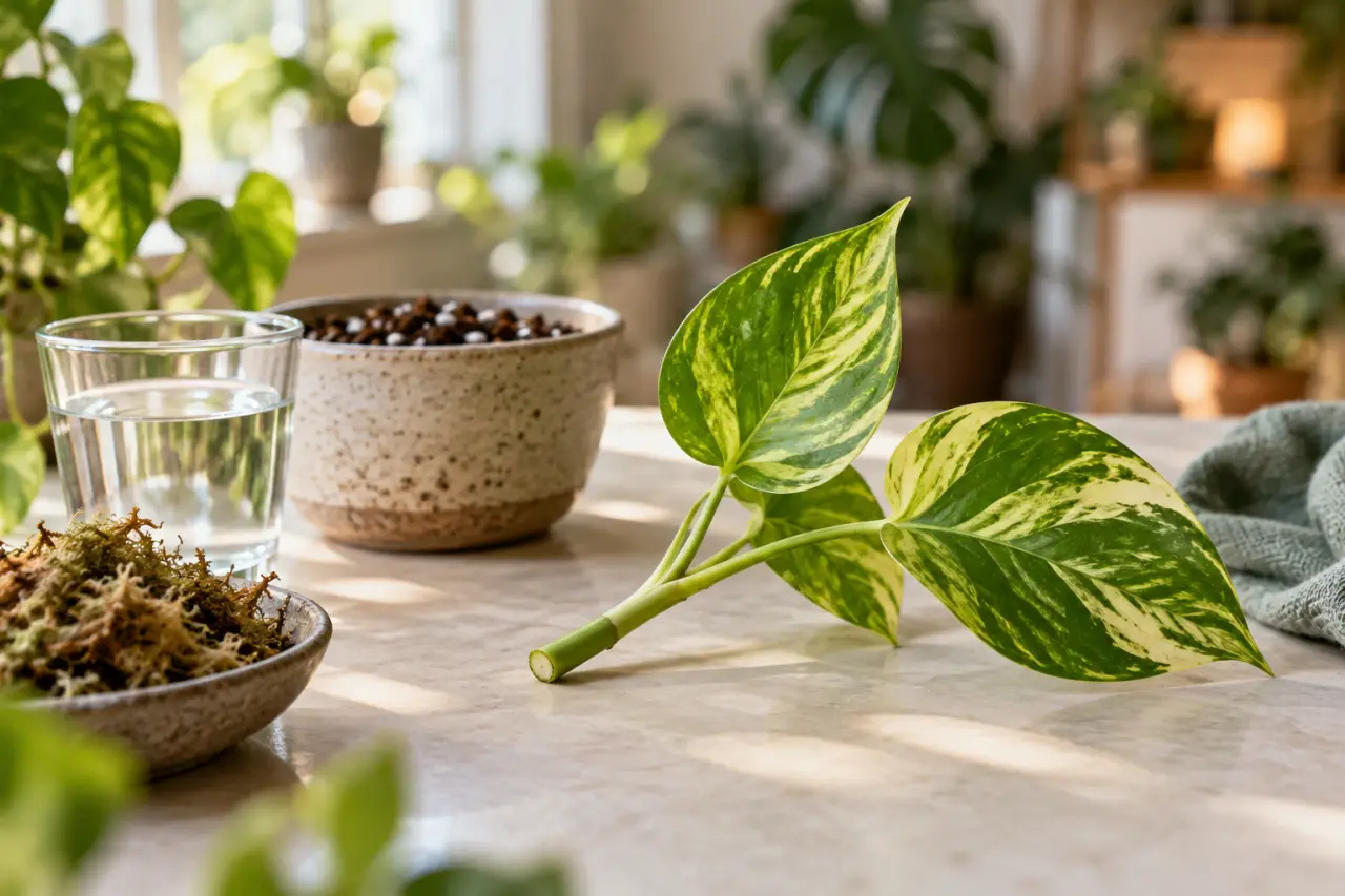 Bouture de pothos : sans nœud, pas de racines, voici comment réussir chaque méthode